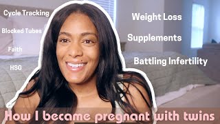 Twin Pregnancy Journey Fertility Success Pregnancy Prep and Tips for Trying to Conceive TTC [upl. by Nahta]