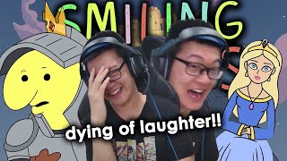 SMILING FRIENDS had the FUNNIEST plot twist 1x06 REACTION [upl. by Twelve]