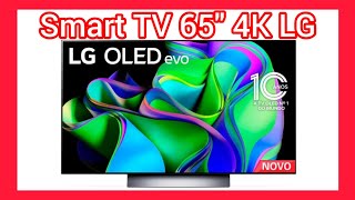 Smart TV 65quot 4K LG OLED65C3PSA evo 120Hz GSync FreeSync Bluetooth ThinQ AI Alexa Google 4HDMI [upl. by Neelat]