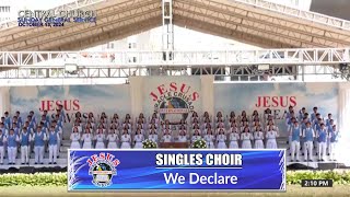 JMCIM  We Declare  Singles Choir  October 13 2024 [upl. by Ciro]