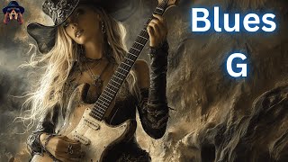 Blues Backing Track In G 30 Days Of Blues Day 22 [upl. by Dibbrun925]