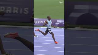 We still get chills rewatching the mens 200m final 🥹🏅 Olympics Paris2024 [upl. by Ashelman]