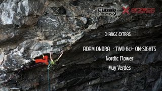 ADAM ONDRA  TWO 8c ONSIGHTS 2012 [upl. by Haidabej]