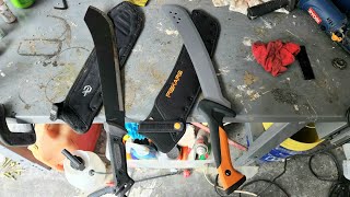 Best machete Fiskars vs Gerber [upl. by Eckardt]