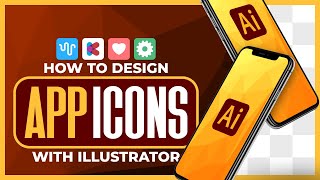 How To Design App Icons with Adobe Illustrator [upl. by Ehcadroj251]