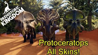 Protoceratops  All Skins  Prehistoric Kingdom [upl. by Rae]