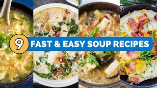 9 of the BEST Soup Recipes like seriously the best [upl. by Nye]