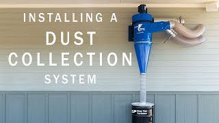 Installing A Dust Collection System [upl. by Enaywd]