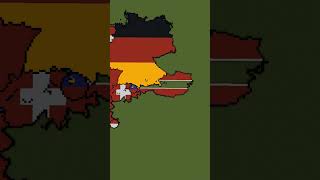 Building Austria in 3 Scales austria austrian maps flags minecraft [upl. by Mcgray]