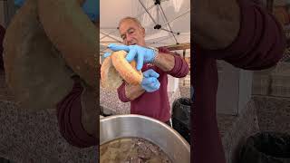 Sicilian Sandwich with Cow Spleen from Palermo Italian Street Food [upl. by Ashelman]