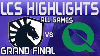 TL vs FLY Highlights ALL GAMES  LCS GRAND FINAL 2024  Team Liquid vs FlyQuest by Onivia [upl. by Ayvid867]