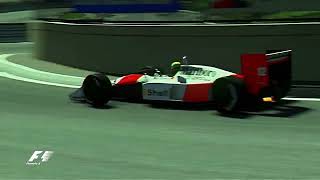 McLaren MP44 Hotlap at Monaco 88 [upl. by Sosthenna]