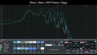 Ebow  Bass  EHX Freeze  Tajga [upl. by Blackmun]