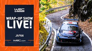 🔴 WrapUp Show LIVE  WRC FORUM8 Rally Japan 2024 [upl. by Leanard]