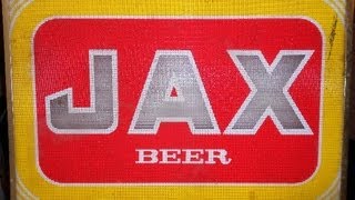 JAX Beer Antique Hanging Lighted Sign with Metal Sign on Back  sold [upl. by Inhsor]