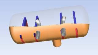 CFD  oil and gas  knock out drum liquid carryover 2 [upl. by Nimaj]