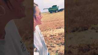 Oo no harvest automobile farming farmlife agriculture americanharvest customharvest [upl. by Niboc]