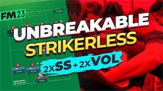 This ULTIMATE Strikerless Tactic Is Unstoppable  FM23 Best Tactics [upl. by Sheaff]