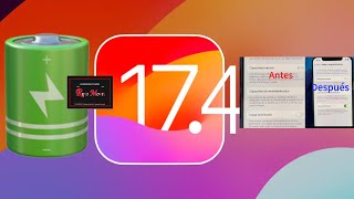 IOS 174 SOLUCION PARA QUE MUESTRE 100 vida después de cambio de batería [upl. by Ade]