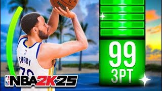 the power of a 99 3 in NBA2K25 is better then you think [upl. by Flam]