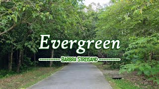 Evergreen  KARAOKE VERSION  as popularized by Barbra Streisand [upl. by Geraint]