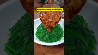 Masak Bayam Rebus Kuah Telur cooking [upl. by Imefulo]