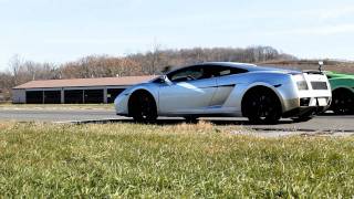 Lamborghini LP5604 vs Lamborghini Gallardo 3 [upl. by Brion]