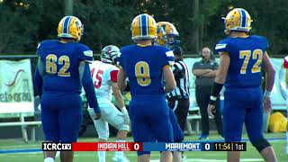 OHSAA Varsity Football  Indian Hill  Mariemont 2018 [upl. by Stillas]