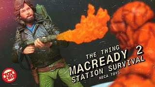 🎃 2021 Ultimate Macready 2  Station Survival ver  The Thing  NECA Toys [upl. by Barnabe]