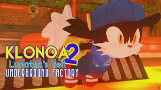 Klonoa 2 Lunateas Veil  Underground Factory Bowels of the City Nintendo Switch  Ep 7 [upl. by Trilbi394]