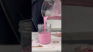 I Made A Milkshake With Red Velvet Cake  3 INGREDIENT Red Velvet Milkshake Recipe SHORTS [upl. by Ayanad]