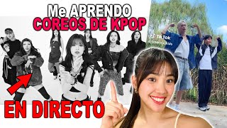 🔴APRENDIENDO COREOS NUEVAS de KPOP [upl. by Owen]