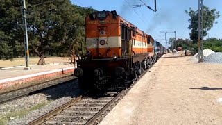 Raw Chugging by Alco Twins  Smoking Chugging and Honking Pune WDG3A twins with Freight [upl. by Igiul432]