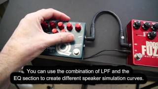 Tech 21 Q\Strip for Speaker Simulation [upl. by Ecille]