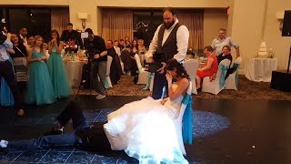 Best Hilarious Wedding Garter Removal [upl. by Prendergast]