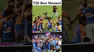 T20 World Cup winning celebration by Indian team shorts ytshorts cricket Priyaseriyalfans1402 [upl. by Ennovehs928]