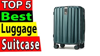 Best Luggage Suitcase In 2024 TOP 5 [upl. by Eyde62]