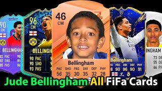 Jude Bellingham  All FiFa Cards  FIFA 21  FC24 [upl. by Eralc]