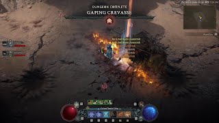 Diablo 4 Sorcerer got a Andariels Visage instead of Harlequin Crest Shako drop from Duriel [upl. by Netniuq]