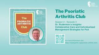 S2Ep3 I Dr Ruderman’s Insights Collaborative Care amp Individualized Management Strategies for PsA [upl. by Amber]