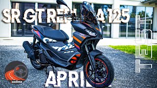 TEST Aprilia SR GT Replica 125 [upl. by Camfort]