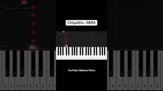 Chiquitita piano pianotutorial [upl. by Gilboa389]