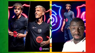 🚨 Le nouveau maillot extérieur 202425 du Barça 👀 Nike et le FC Barcelone ont présenté… [upl. by Nnylak]