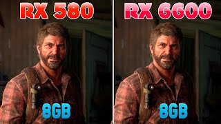 RX 580 vs RX 6600  Test in 8 Games in 2024 [upl. by Thalassa]