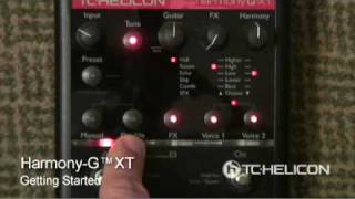 TC Helicon Voicetone HarmonyG XT Tutorial 2  UniqueSquaredcom [upl. by Jeno188]