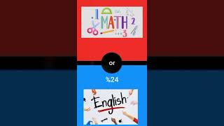 Red And Blue School redorblue wouldyourather entertainment school [upl. by Eicul]