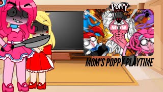 Poppy Playtime React  Moms Poppy Playtime  Gacha Nebula [upl. by Akenit]