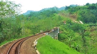 Jalur KA BlitarMalang yang MEMUKAU  Backride KA Penataran GarumMalang [upl. by Bandler453]