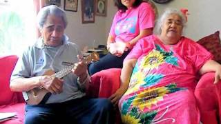 Niuean Hala Tutavaha Lilliani sings quotFakalofa lahi Atuquot AVI Feb 2012 [upl. by Latihs]