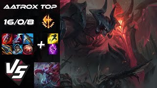 TOP Aatrox vs ChoGath  EU Master Patch 1419 [upl. by Karlik]